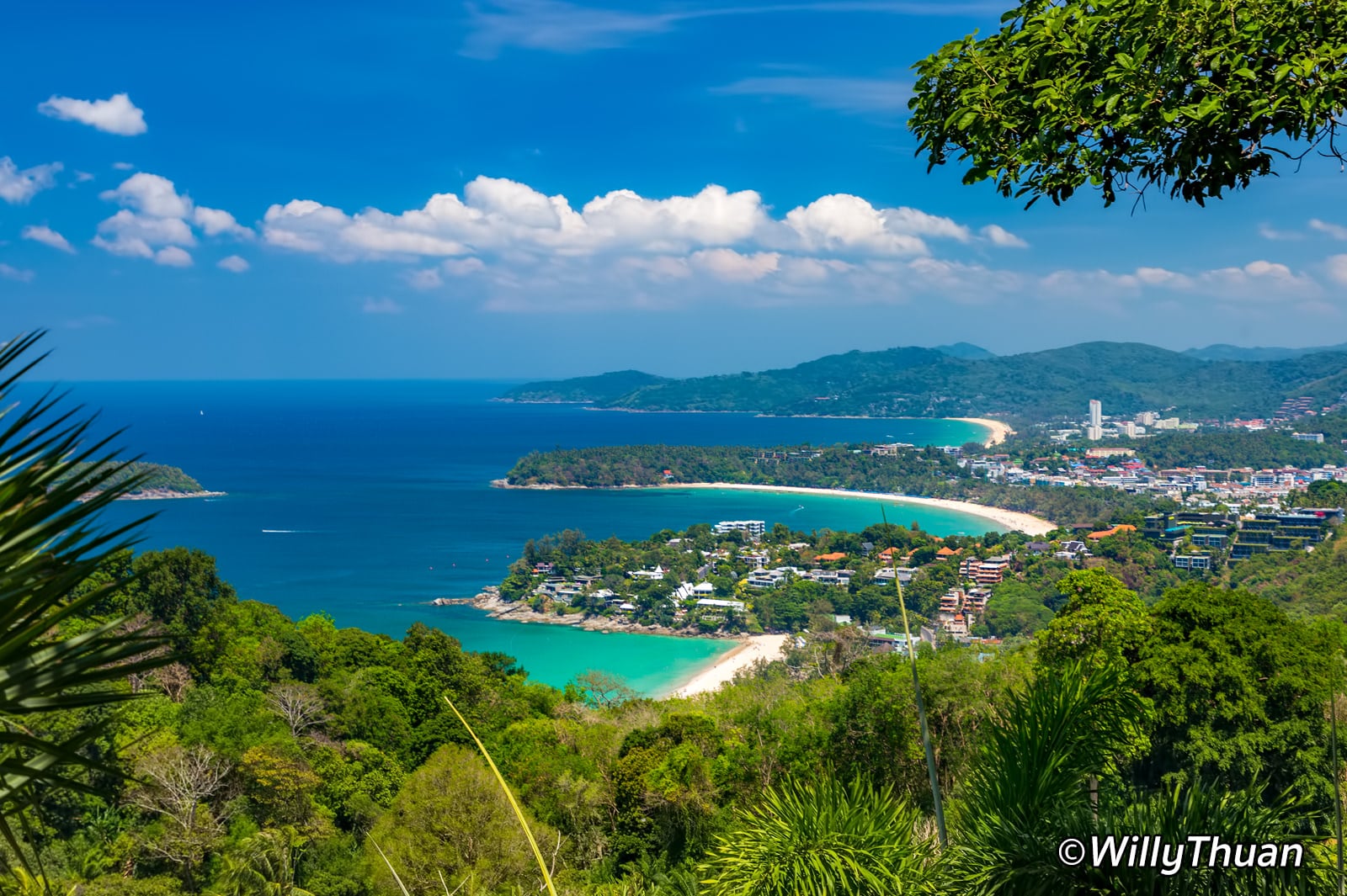 Karon Viewpoint — Три пляжа в одном кадре