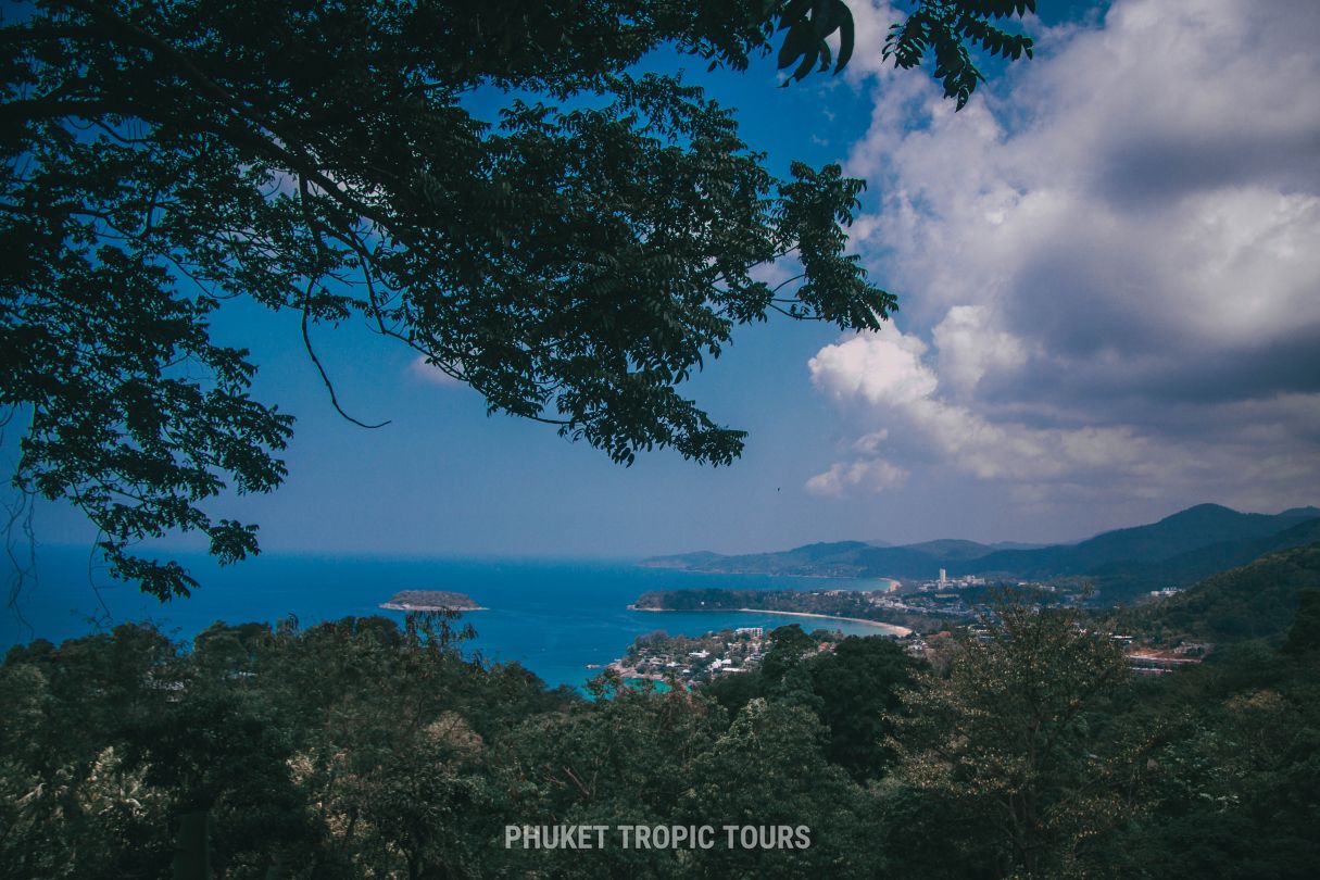 Karon Viewpoint — Три пляжа в одном кадре
