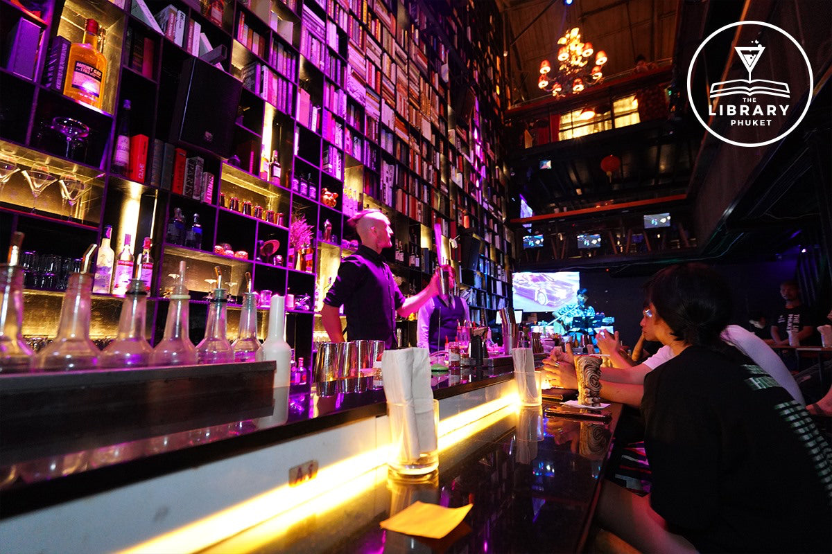The Library Phuket — Speakeasy с craft-коктейлями